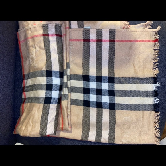 Burberry Monogram Scarf - Picture 2 of 3